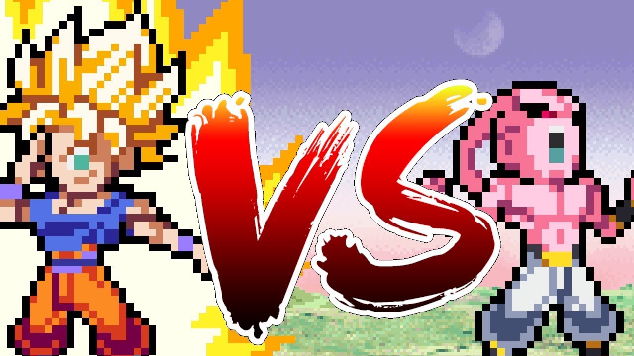 Goku VS Kid Buu Sprite Animation