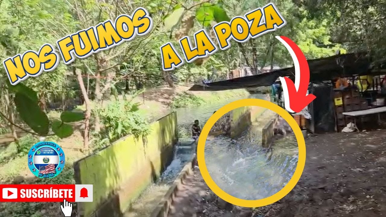 Nos fuimos a la poza a pasar un dia relax 😎 🏖️ #relax #elsalvador #lombardia
