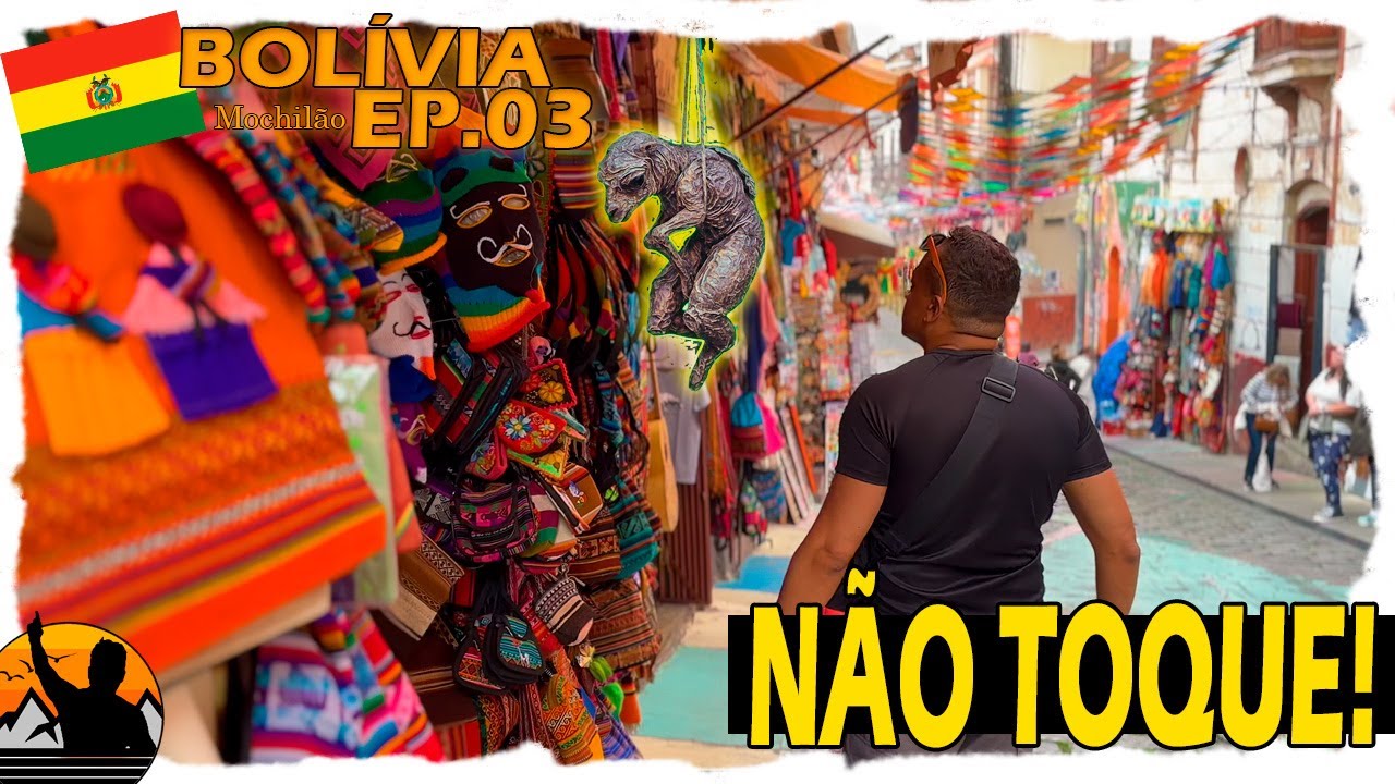 BOLÍVIA | EP.03 | O Mercado mais PERIGOSO da Bolívia? (ASSUSTADOR!) Mercado De Las Brujas 
