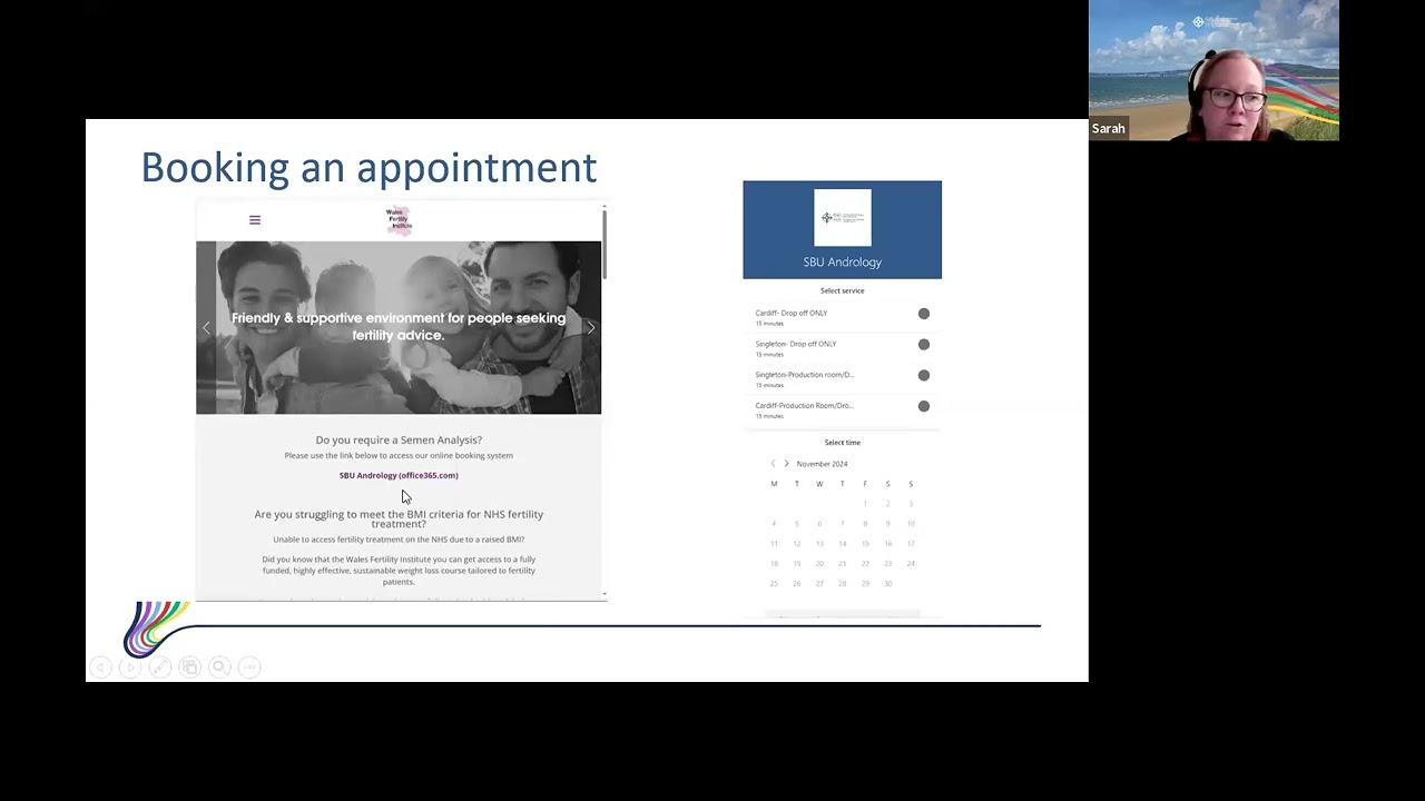 Andrology at the Wales Fertility Institute