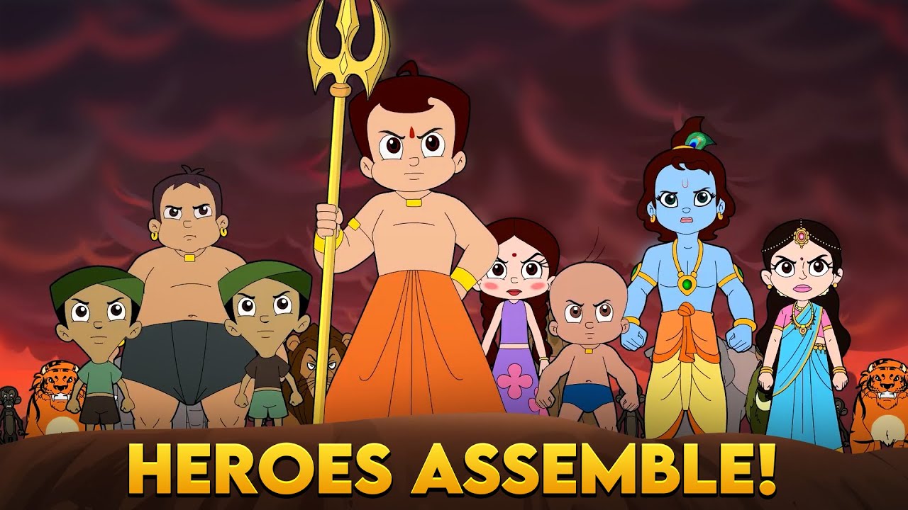 Chhota Bheem aur Krishna - Heroes Assemble | Jung Ke Liye Taiyar! | Cartoon for Kids in Hindi