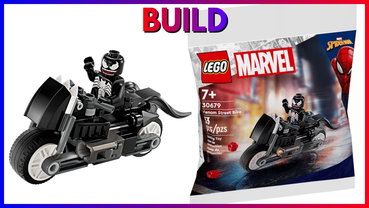 Lego 30679 Venom Street Bike Build