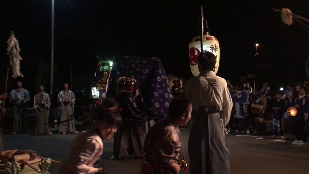 大石神社祭典 2018 神楽