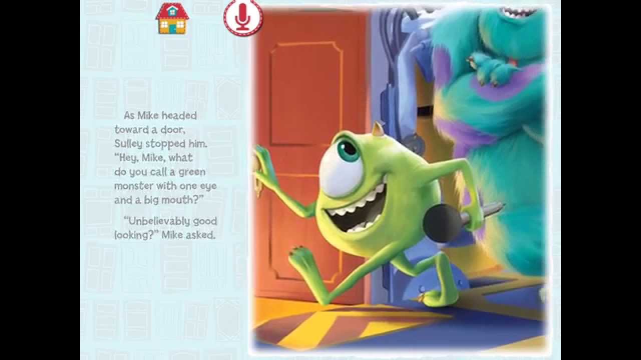 Monster Laughs Story Book by Disney Story Time| Monster Inc