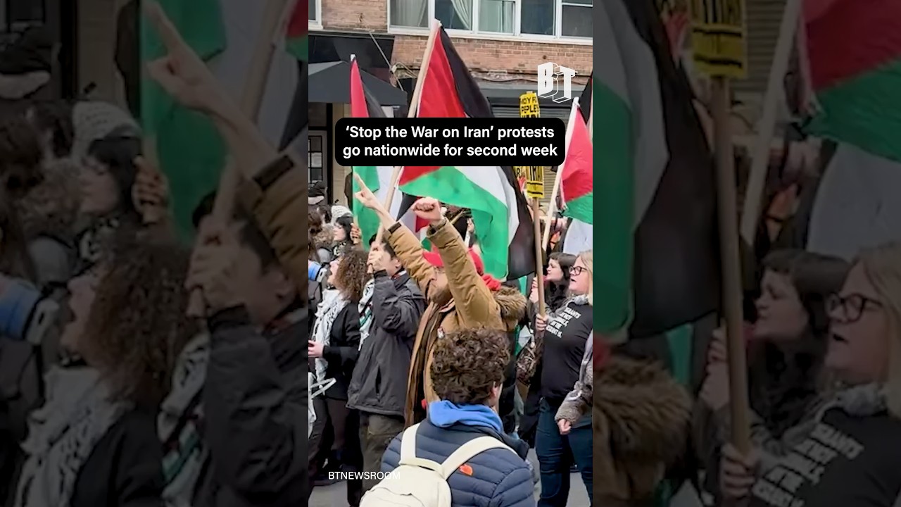 Протесты под лозунгом &laquo;Остановите войну против Ирана&raquo; продолжаются по всей стране вторую неделю.