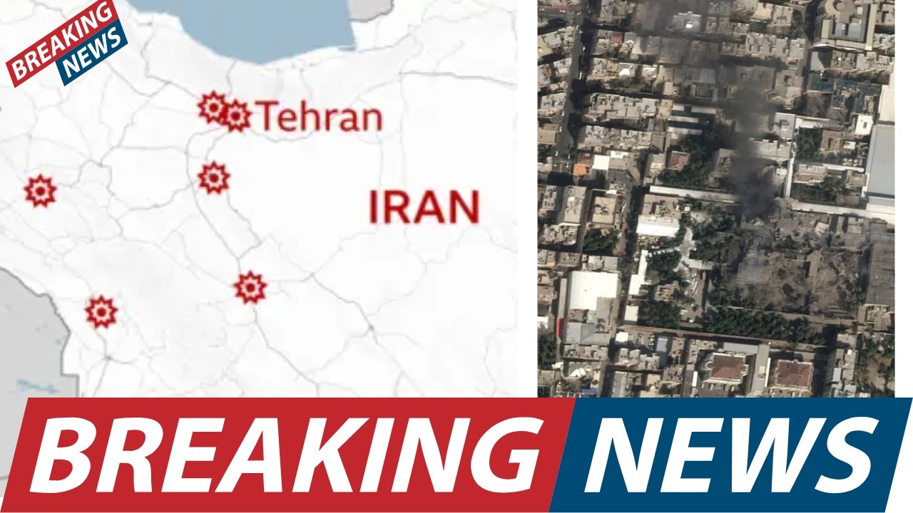 US and Israeli strikes on Iran in maps