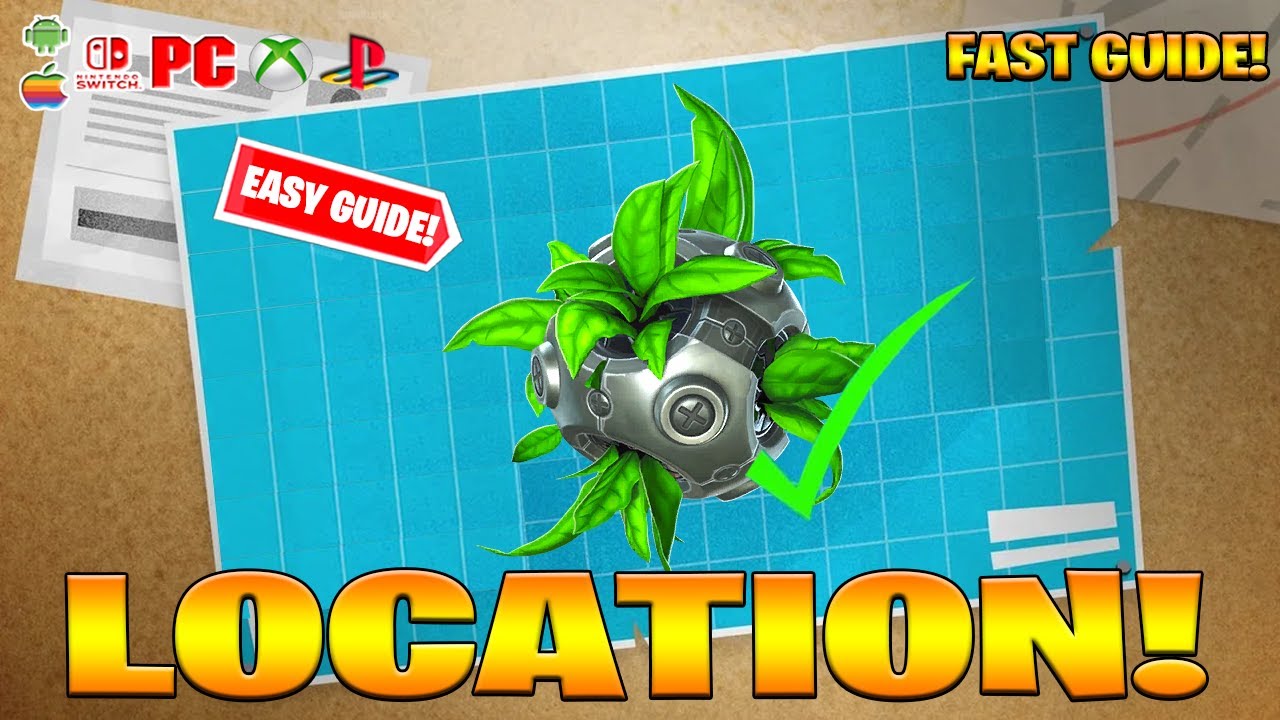 Where To Find Big Bush Bomb Grenade Weapon In Fortnite! (How To Get Big Bush Bomb Grenade Locations)