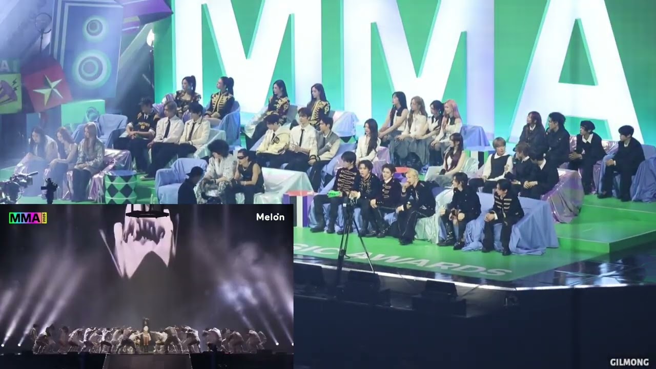 Idols&rsquo; Reactions to Jennie&rsquo;s &lsquo;ZEN&rsquo; Performance | MMA 2025 🔥