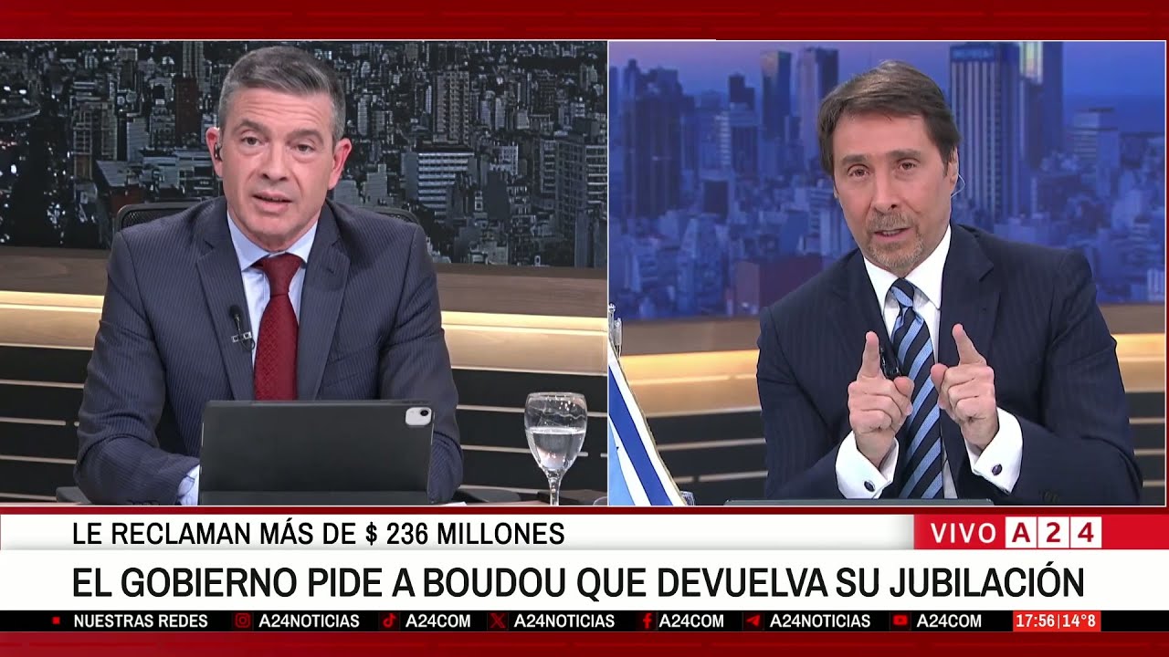 📺EL PASE ENTRE ROSSI Y FEINMANN: EL GOBIERNO PIDE A BOUDOU QUE DEVUELVA SU JUBILACIÓN