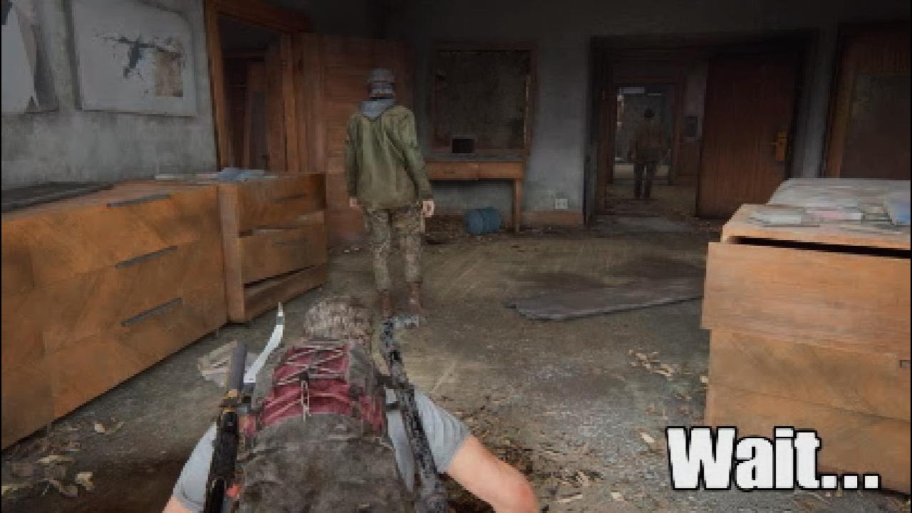 How to stealth through the hotel in The Last of Us Part 1