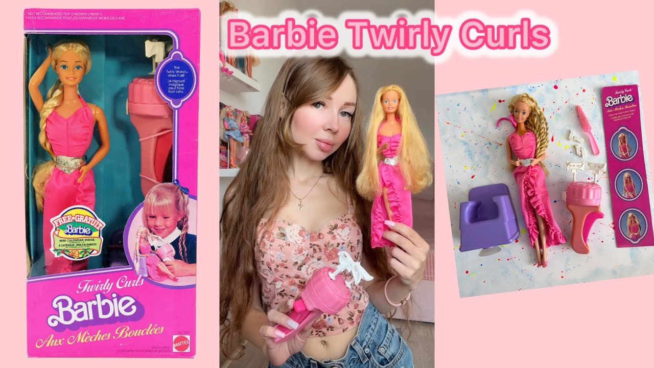 Как сделать жгутики винтажной барби Twirly Curls