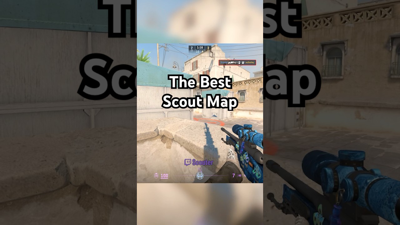the best Scout Map 🤫 #scout #cs2 #4k #clips #ssg08
