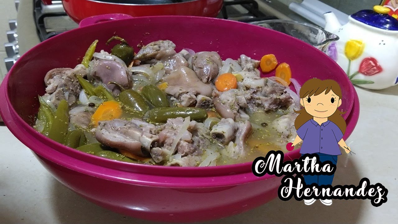 Patitas y Manitas de Puerco en Escabeche