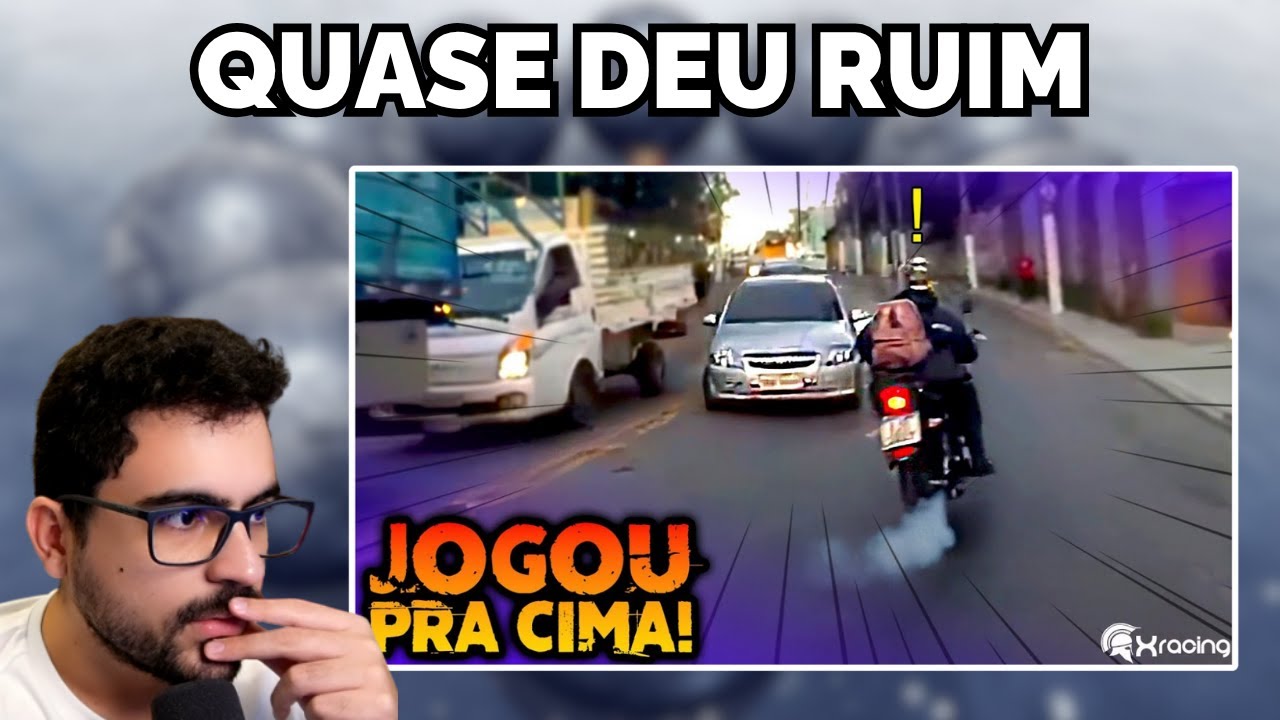 O cara quase tomou da pomba - SUSTOS DE MOTO (EP. 225)