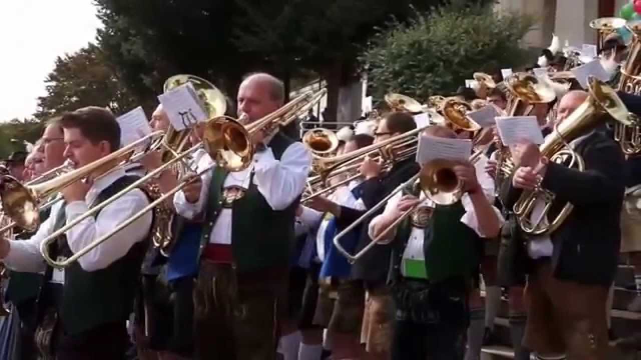 Standkonzert Oktoberfest Bavaria 2014 Münchner Kindl Marsch
