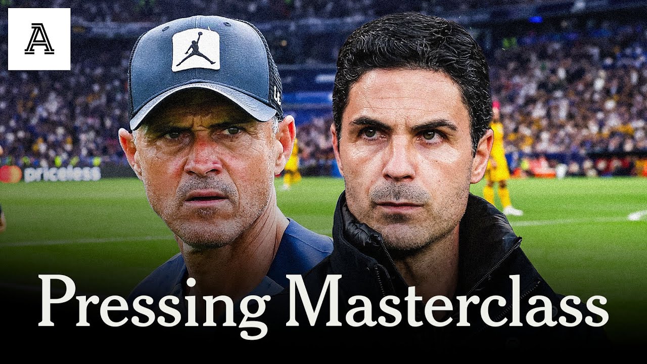 Why Arsenal and PSG are so good at pressing