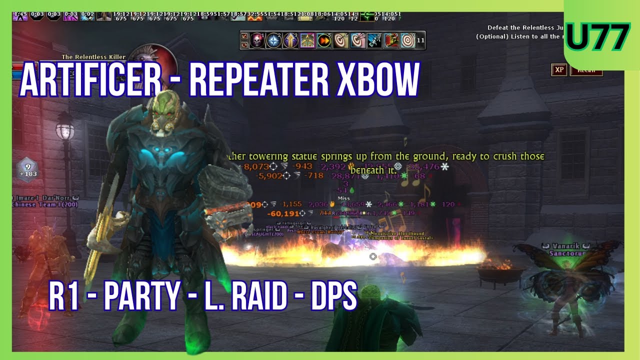 [DDO]Artificer - Relentless (R1 - L.Raid)