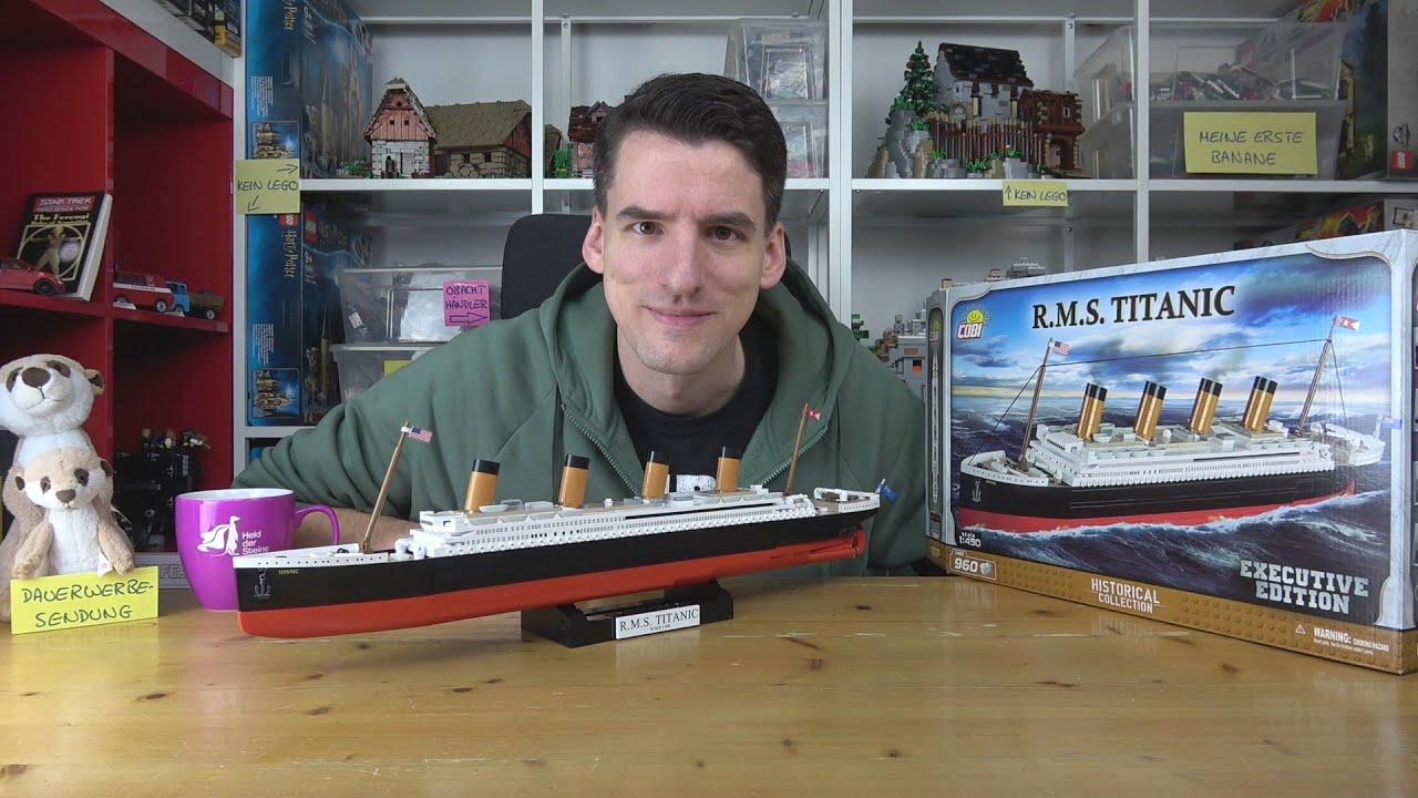 Spoiler: Die Titanic geht unter! Cobi® 1928 Historical Collection Executive Edition Maßstab 1:450