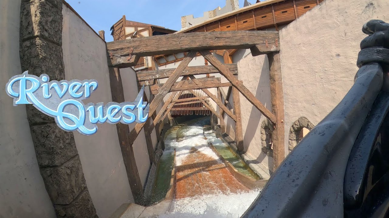 River Quest Rapids 4K POV - Phantasialand
