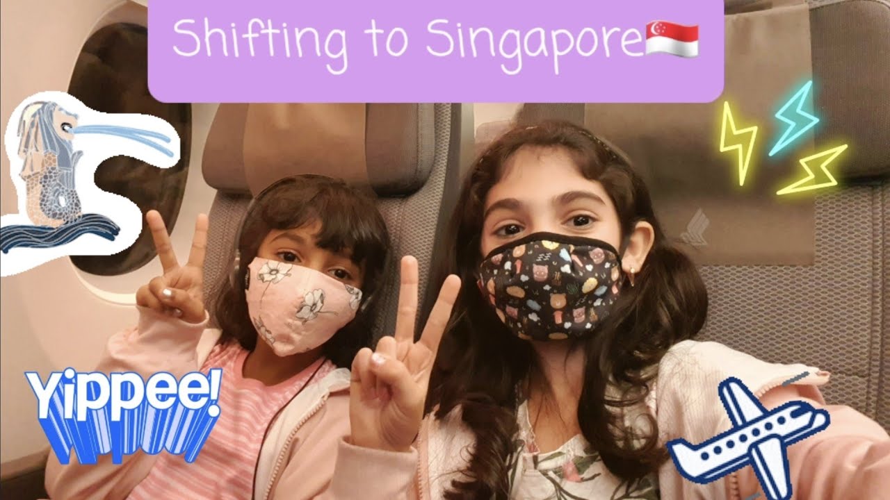 Shifting to Singapore 🇸🇬!!! | Travelling Vlog | Do things with safa #Singapore  #travel
