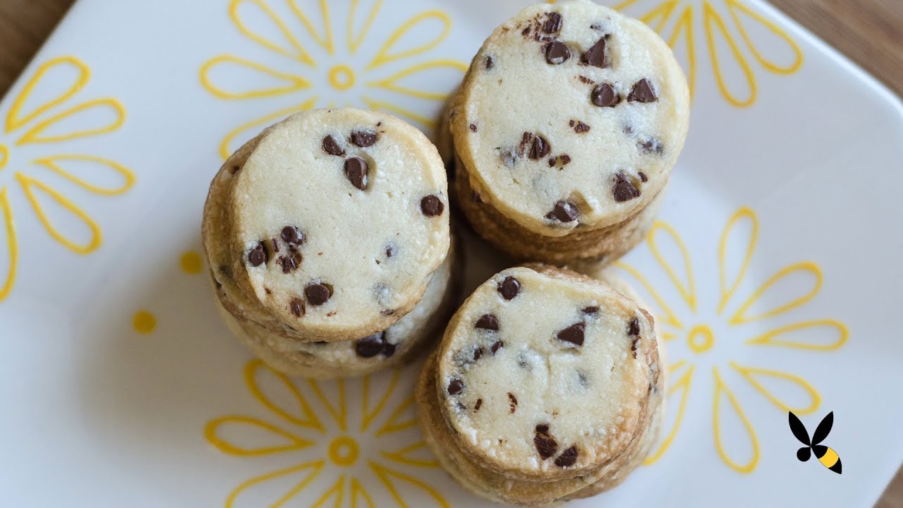 Chocolate Chip Shortbread Cookies Recipe