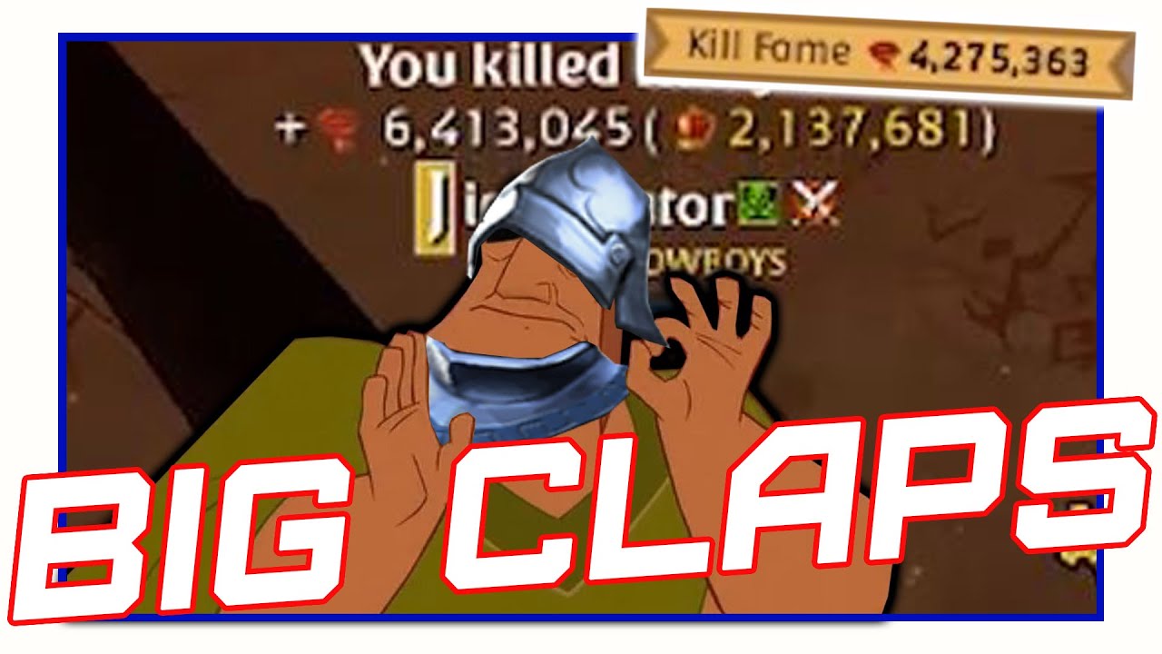 BIG CLAPS in Corrupted Dungeons - Albion Online Compilation