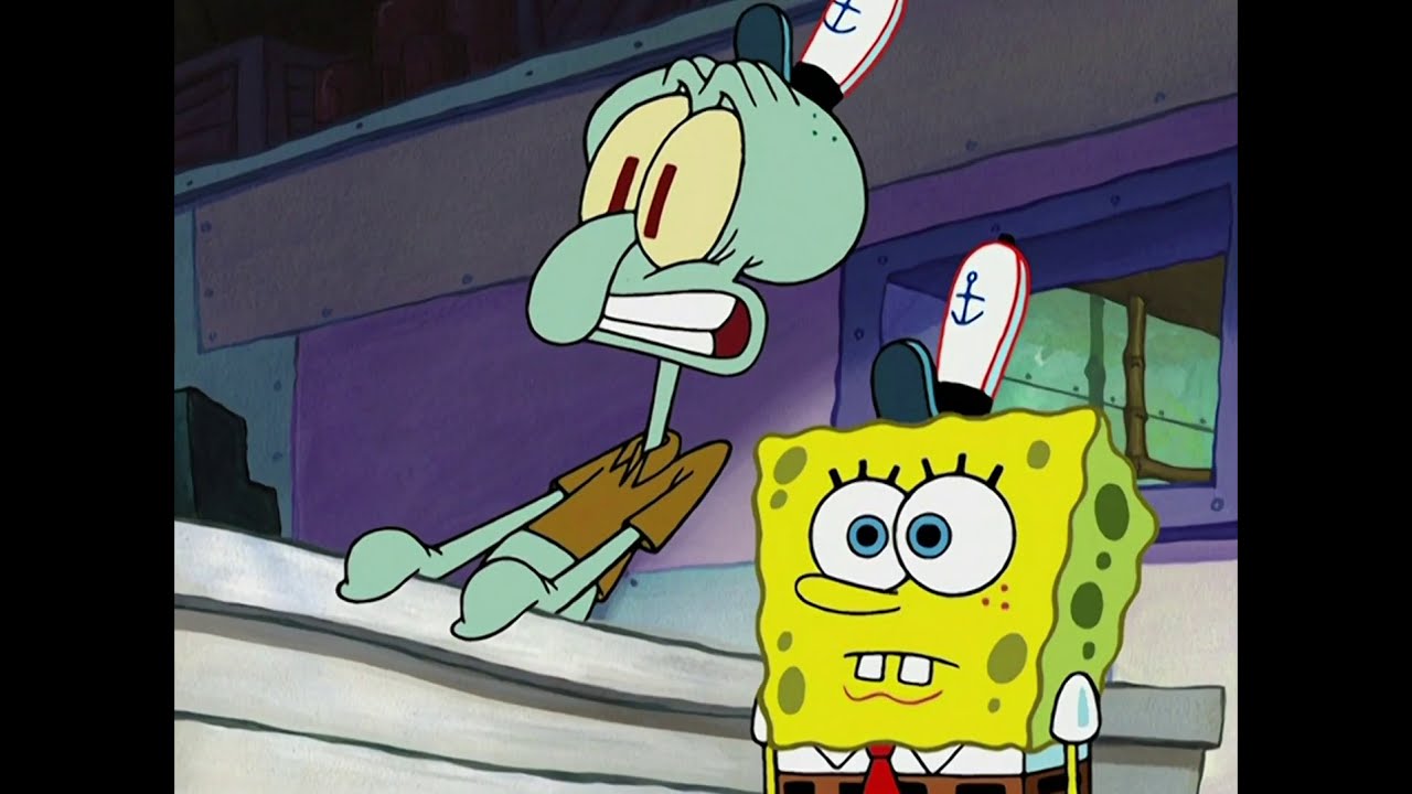 Sz&uacute;r&oacute; v&aacute;g&oacute; darabol&oacute; 😱 😱 - Spongyabob