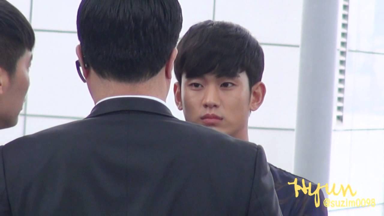 직캠) 2014.4.3  Incheon Airport - 김수현.광저우 팬미팅 출국 ( by. Hyun )