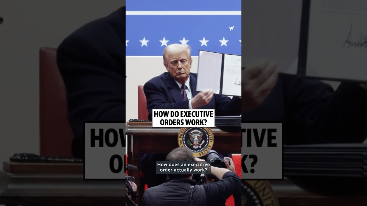 How do executive orders actually work?