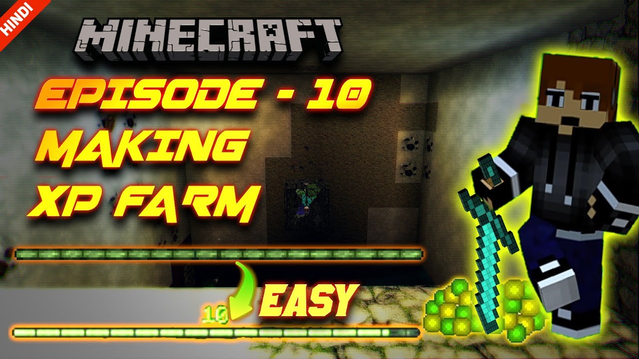 Episode - 10  Making XP Farm | Minecraft Survival series | SOA SQUAD