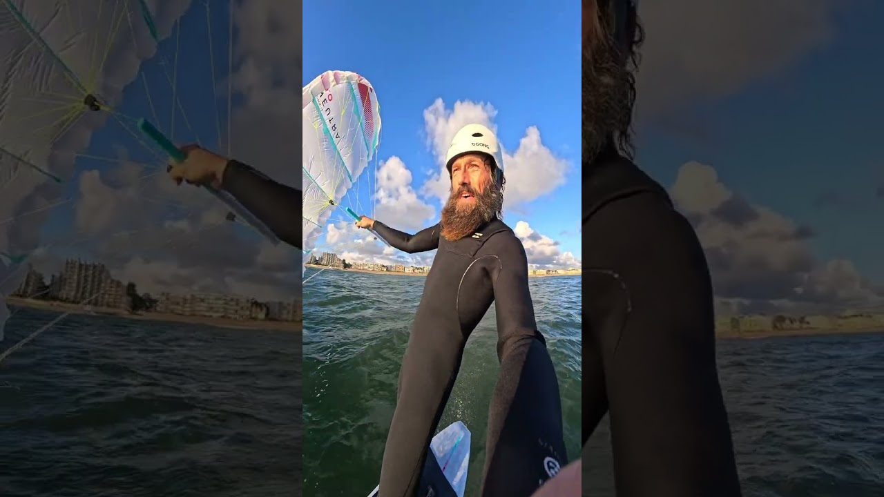 Light Wind Onshore Challenge with GONG Lowkite Neutra & new Sner Board!