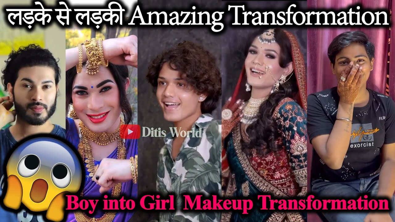 😱 Male to Female Amazing Makeup ❤️ Transformation Compilation