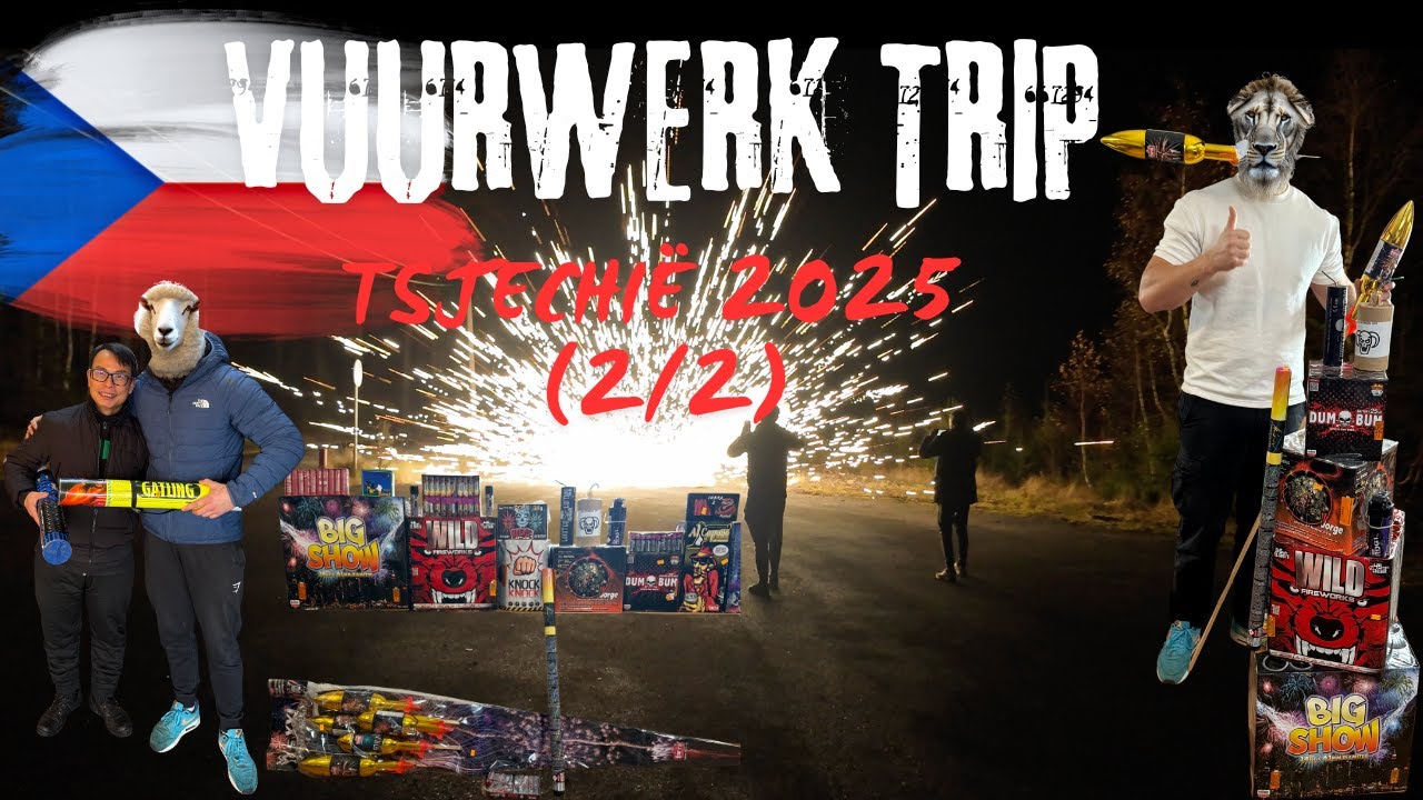 BLOKKEN&BEUKERS STOKEN-KOPEN IN 🇨🇿🧨(TSJECHI&Euml; VUURWERK TRIP DEEL 2/2)🧨