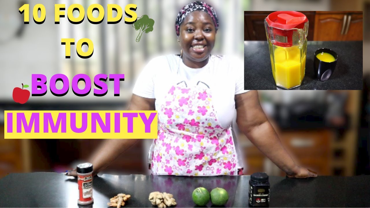 ANTIVIRAL DRINK RECIPE + 10 SIMPLE IMMUNE BOOSTER FOODS & WHAT THEY DO.