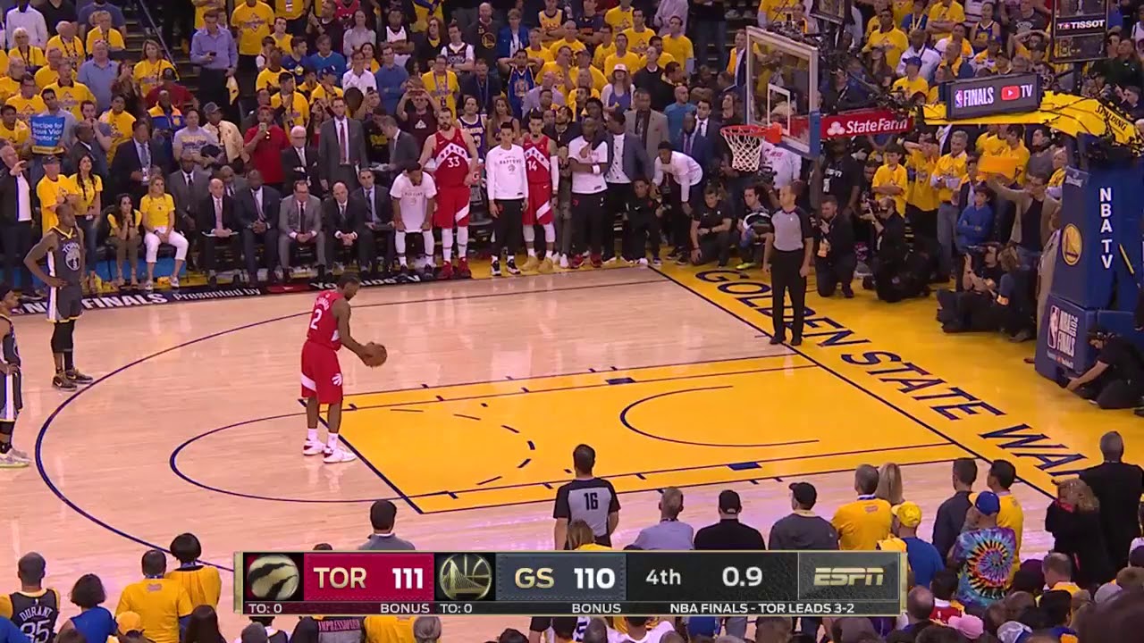 Toronto Raptors CELEBRATE |Final Seconds of 2019 NBA Finals Game 6