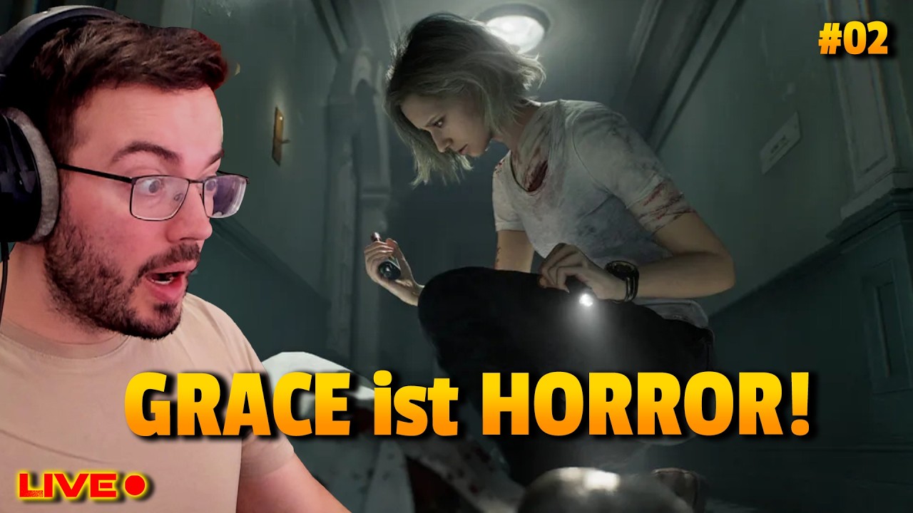 Grace zu spielen ist HORROR pur! - Let's Play Resident Evil Requim #02