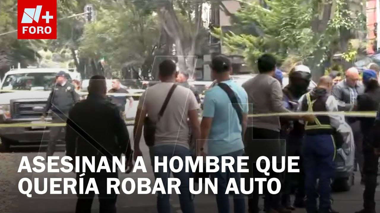 Matan a presunto delincuente durante un intento de asalto en CDMX - Las Noticias