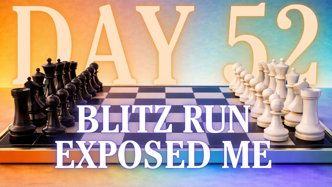 This blitz chess run exposed everything good, bad, and ugly | Brilliants and Blunders