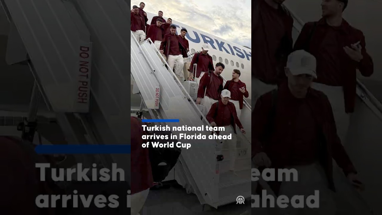 Turkish national team arrives in Florida ahead of World Cup