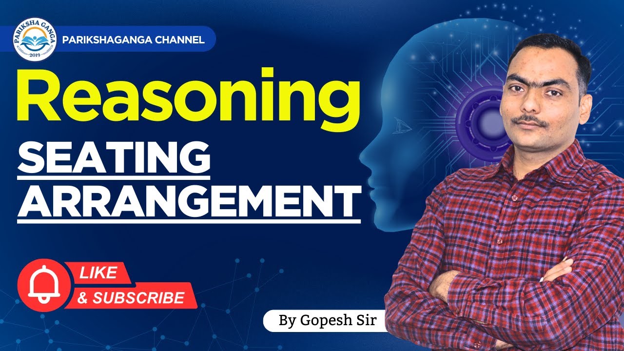 KVS/NVS Reasoning | Seating Arrangement | Gopesh Sir | Parikshaganga |