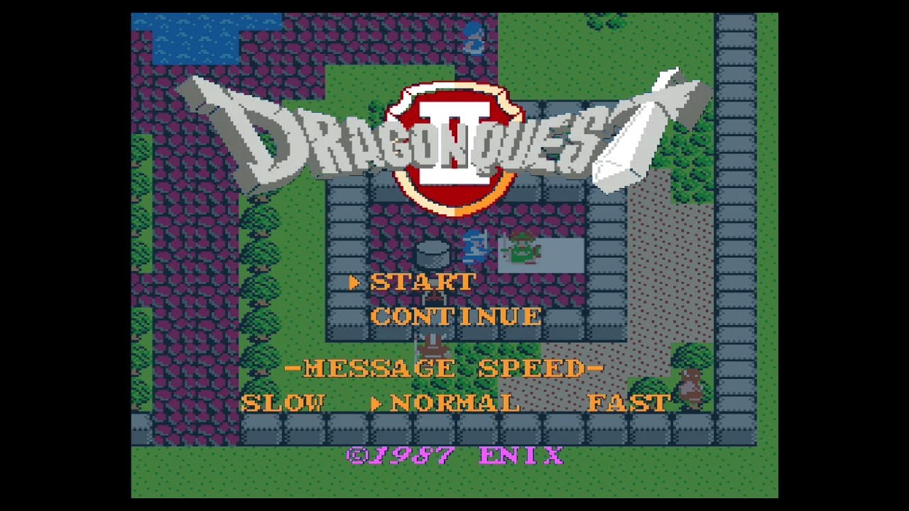 [FC] ドラゴンクエストII 悪霊の神々 - 街の賑わい [Dragon QuestⅡ]