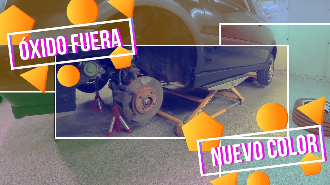Volkswagen Golf GT MK3 Nº 18| Pintar pinzas, soportes y discos al Golf MK3