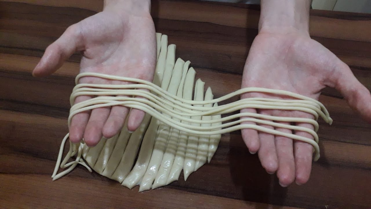 Evde El Yapımı Noodle Tarifi - Makineye Gerek Yok