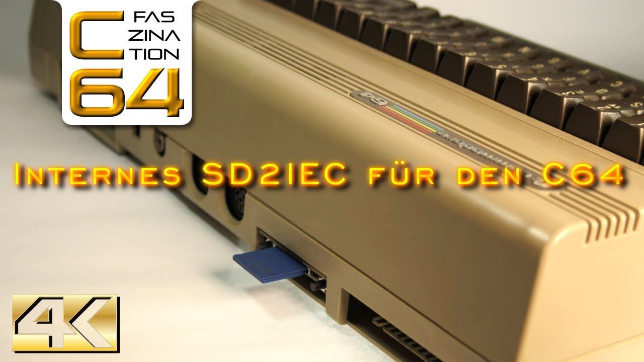 🕹️ Internes SD2IEC für den Commodore 64  #C64 #FaszinationC64 #SD2IEC