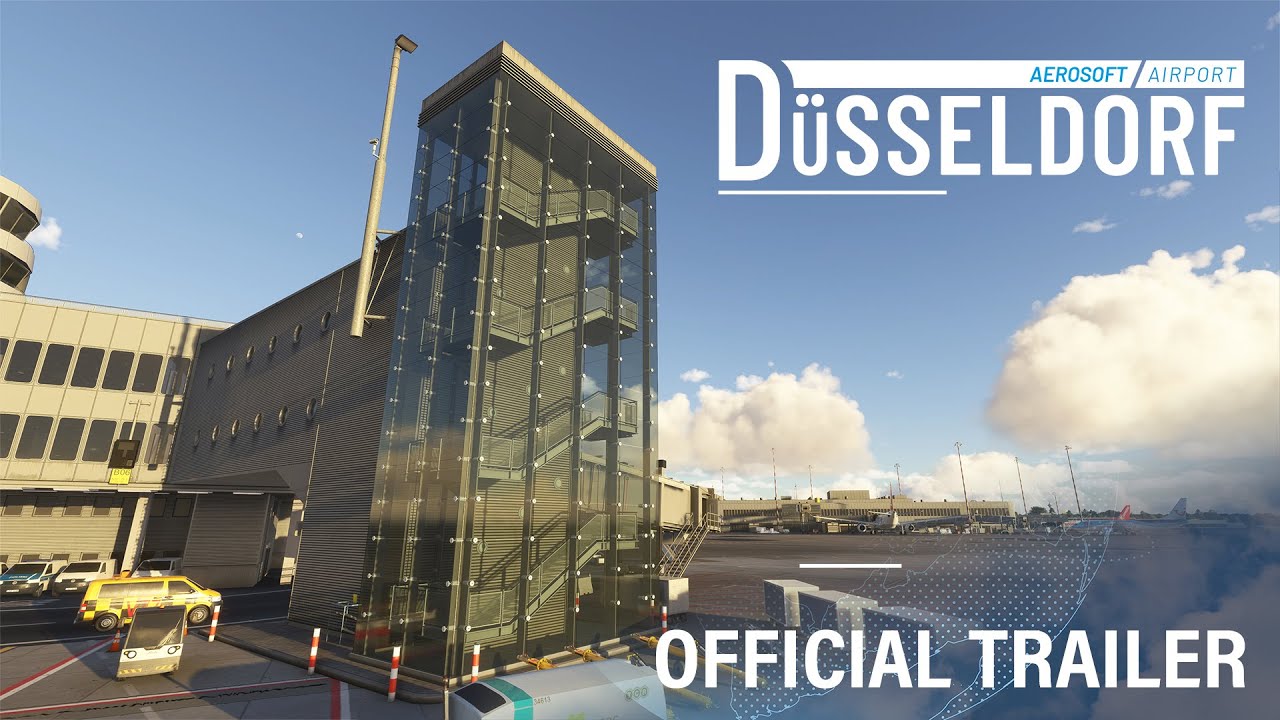 Aerosoft Airport D&uuml;sseldorf - Official Trailer