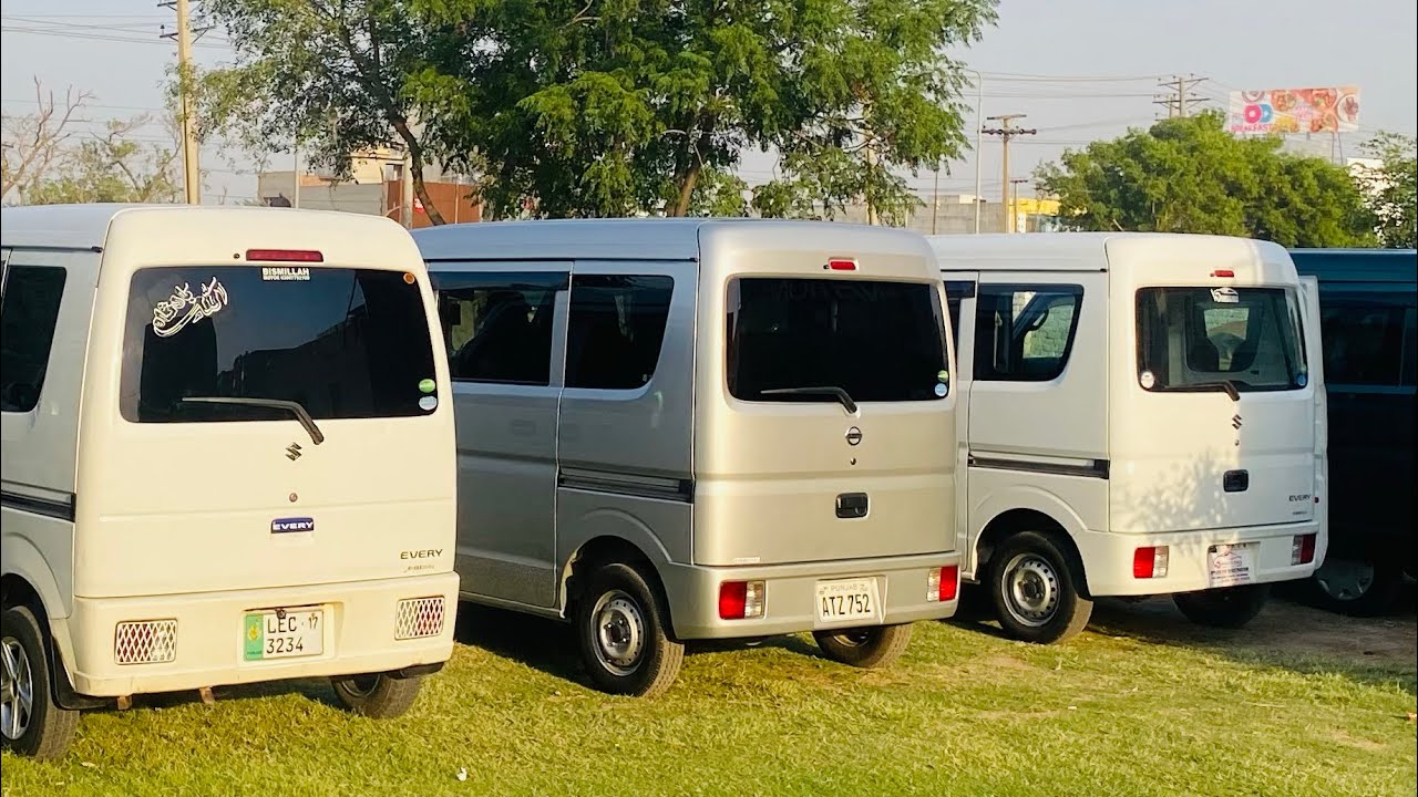 Used Japanese Every Daba -Nissan- hijet-Mitsubishi 7 seater for sale in Pakistan