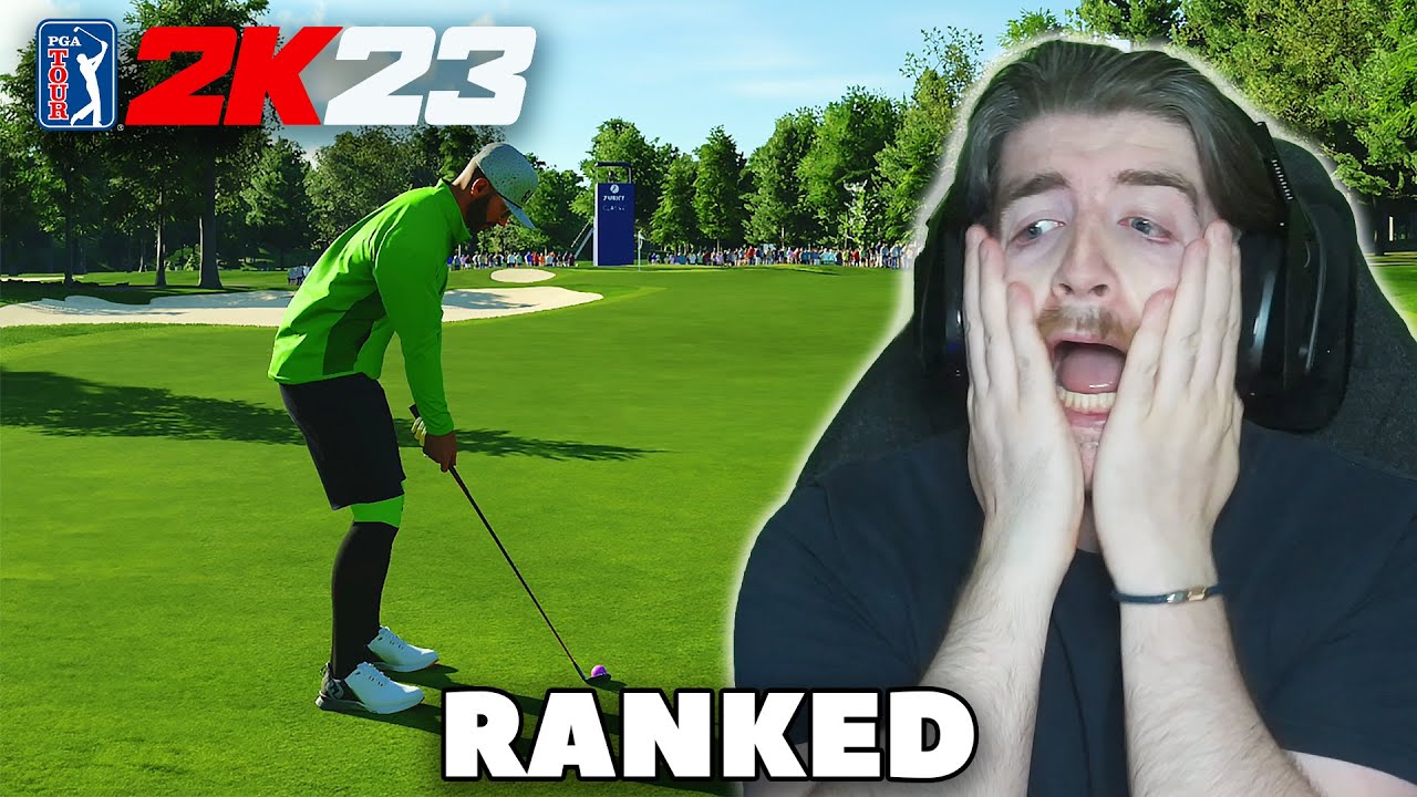 AMAZING PLAY-OFF IN RANKED - PGA TOUR 2K23 Gameplay