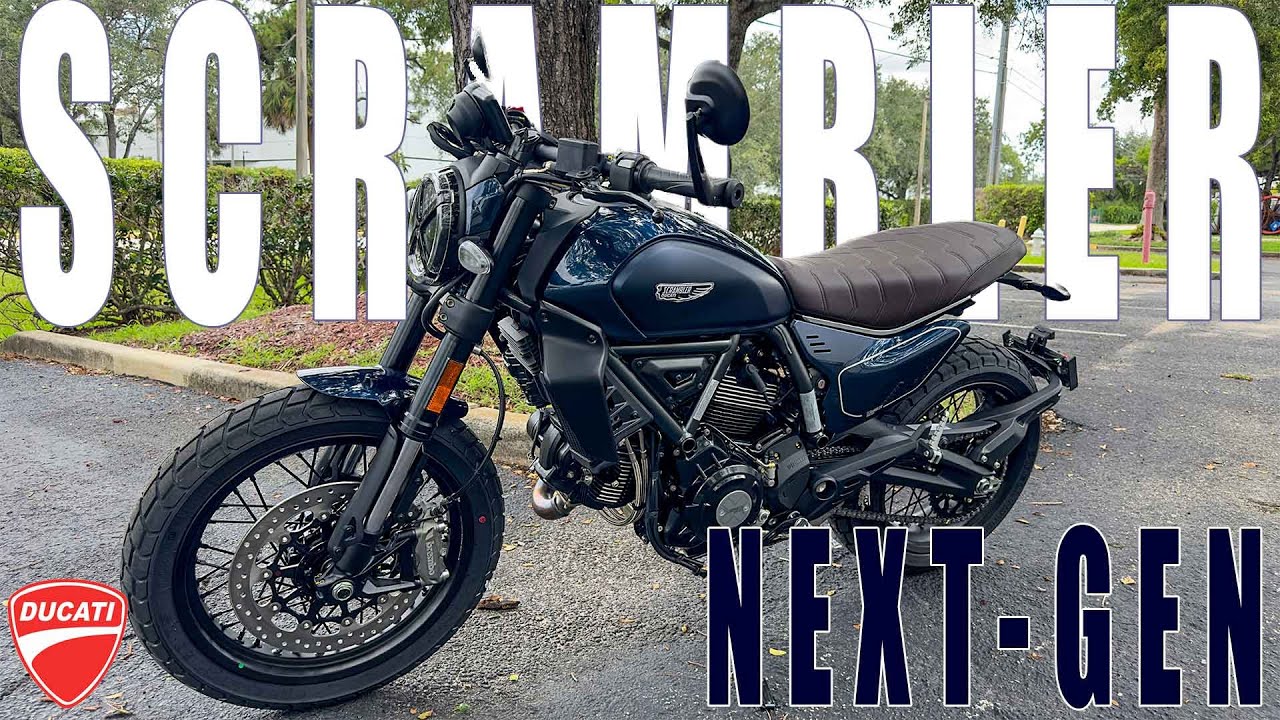 Обзор Ducati Scrambler Next Gen Nightshift 2023 года