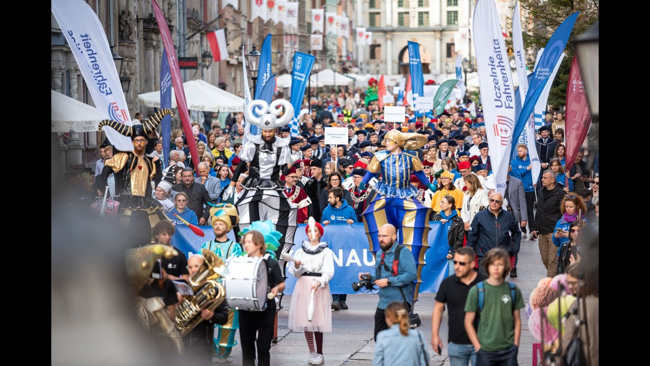 Pomorskie uczelnie zainaugurowały rok akademicki 2023/24 w Gdańsku. Niech żyje nauka!