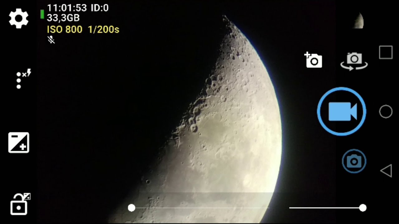 Astrofotografía con Smartphone: Captura y procesado de videos lunares
